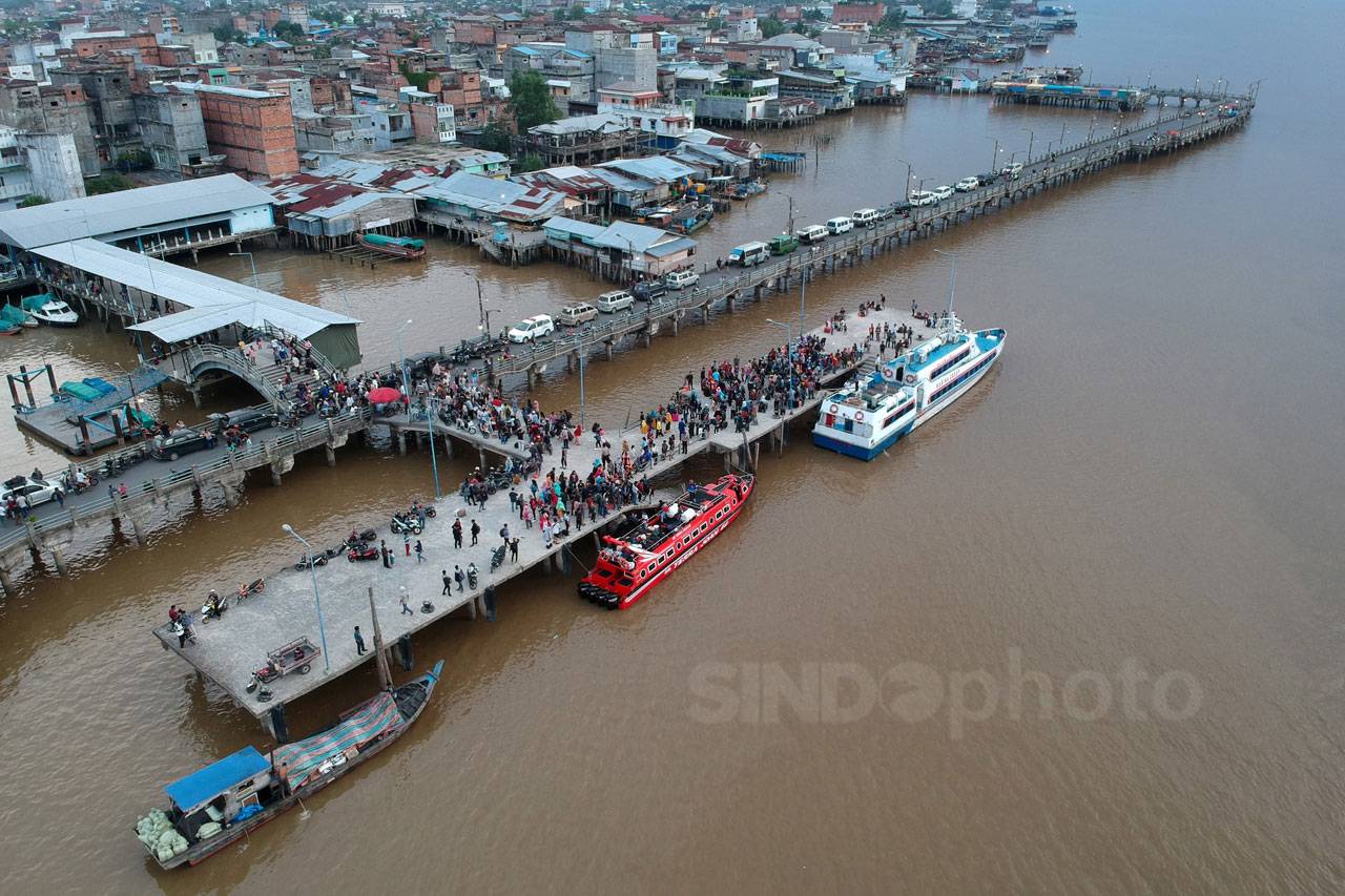 Pemudik Laut Asal Batam...