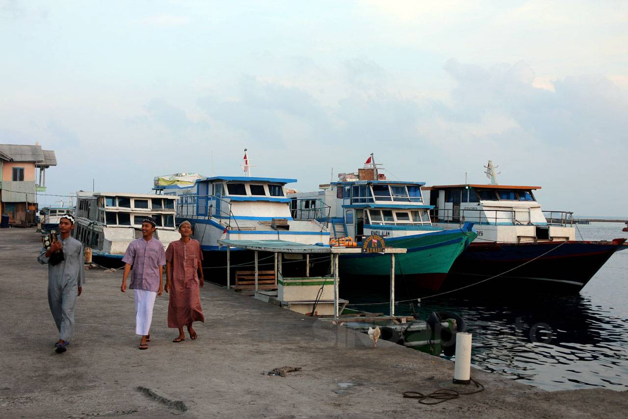 Warga Pulau Panggang...