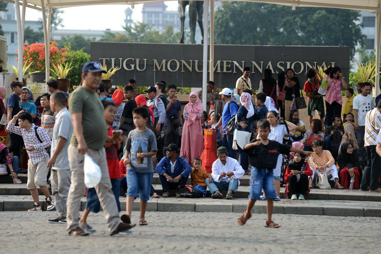 Warga Jakarta Liburan...