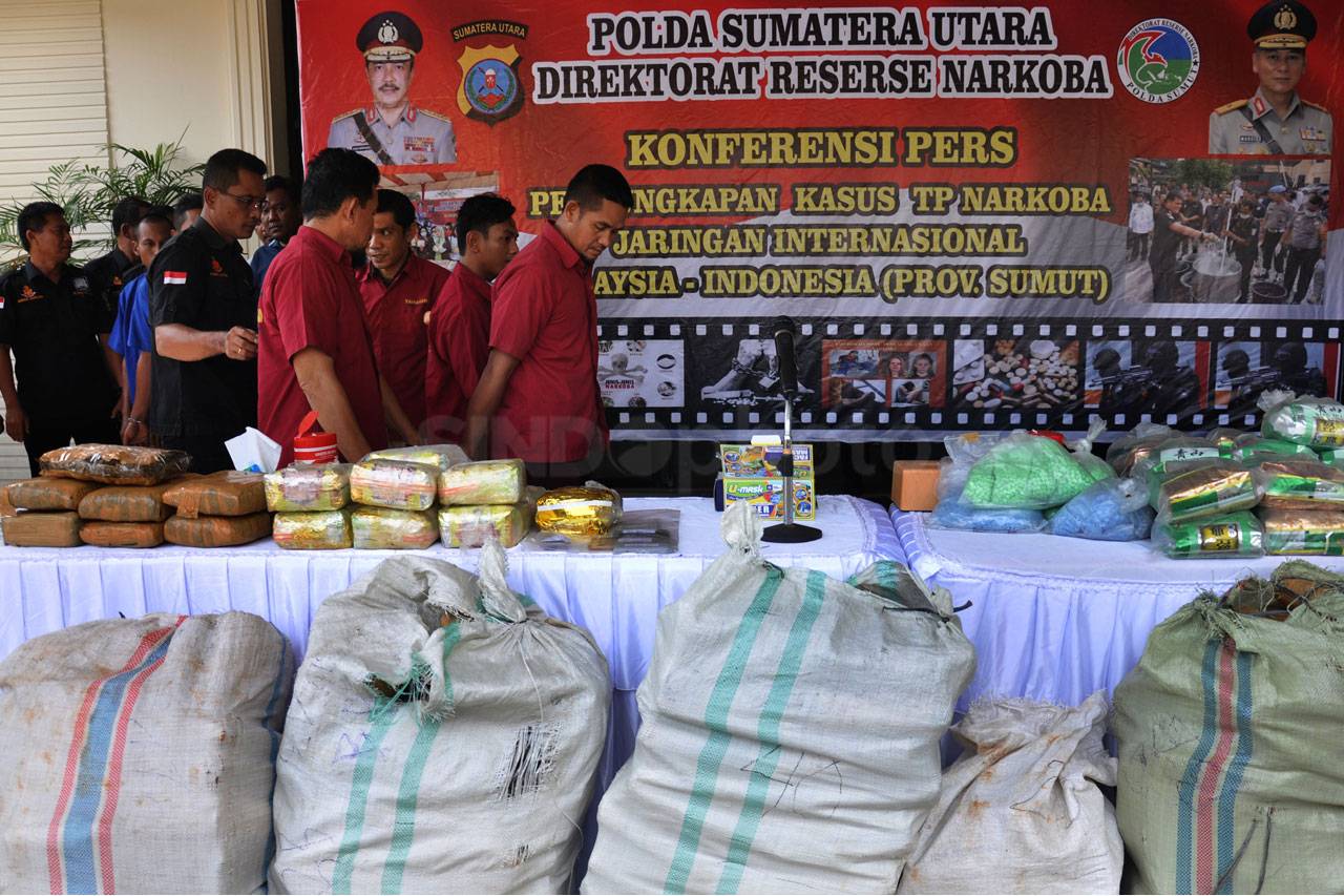 Polda Sumut Bekuk Bandar...