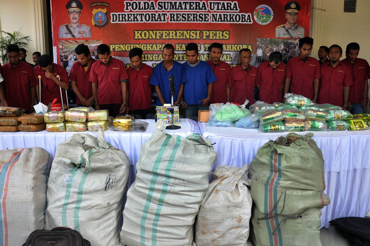 Polda Sumut Bekuk Bandar...