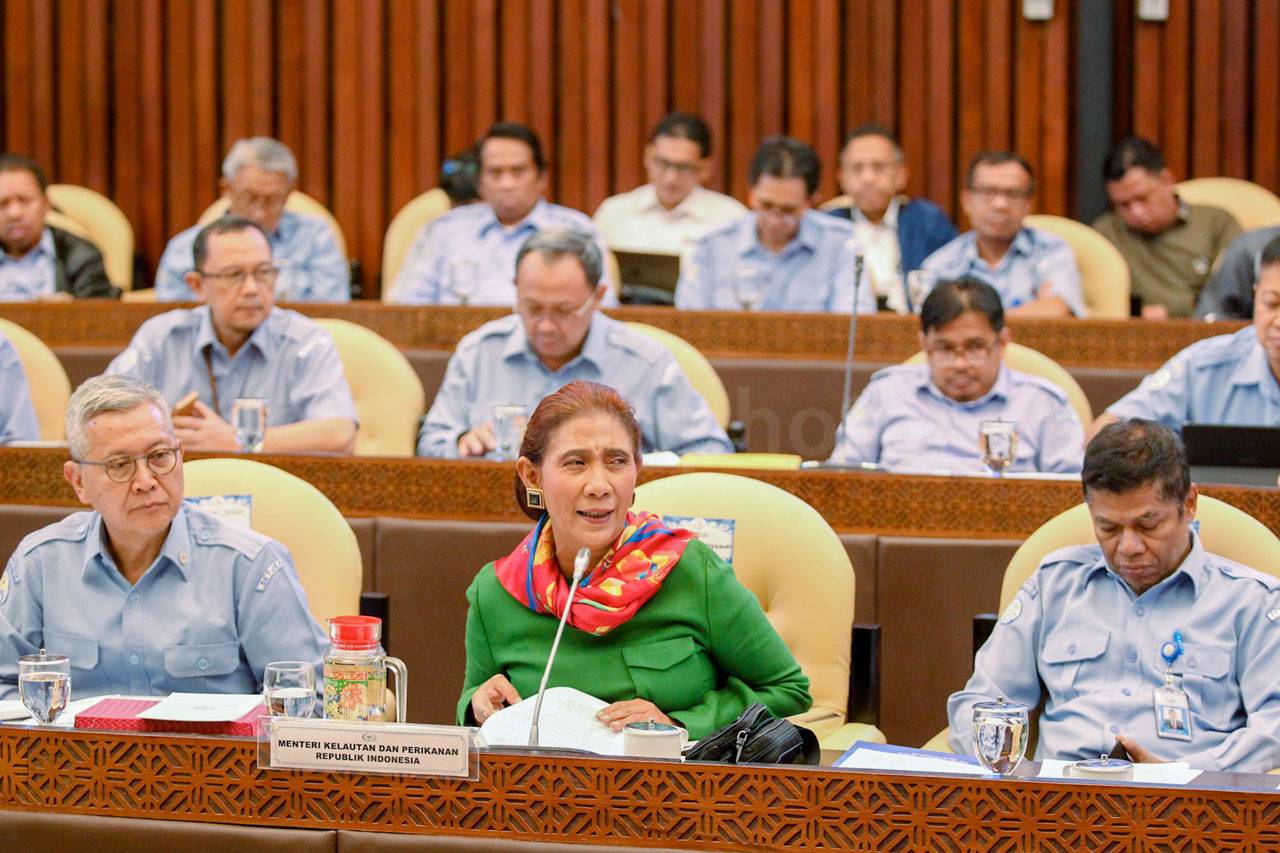 Menteri KKP Susi Pudjiastuti...