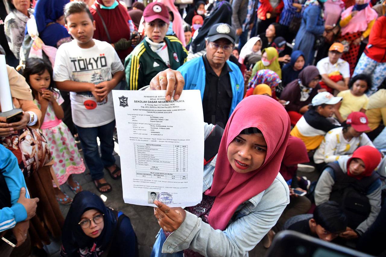 Wali Murid di Surabaya...