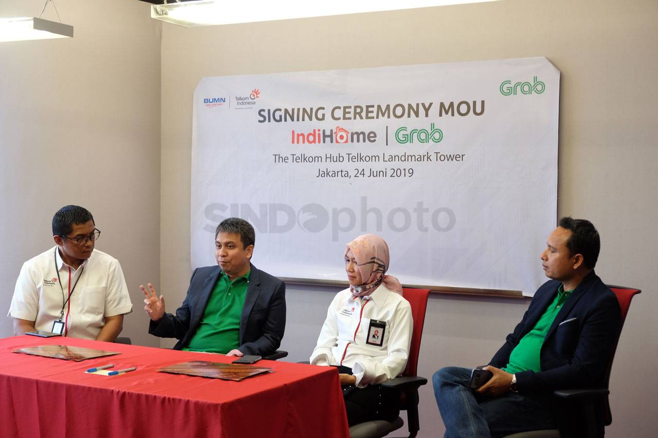 Telkom dan Grab Jalin...