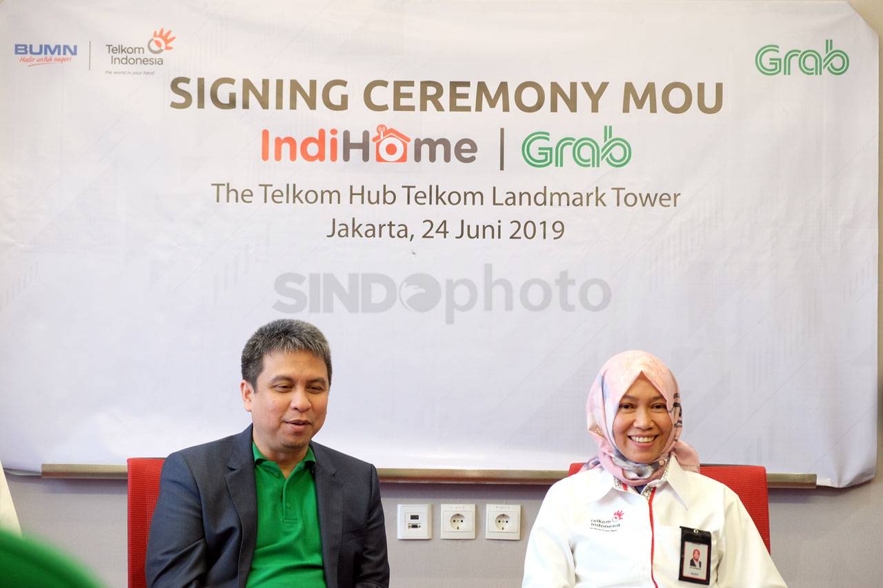 Telkom dan Grab Jalin...