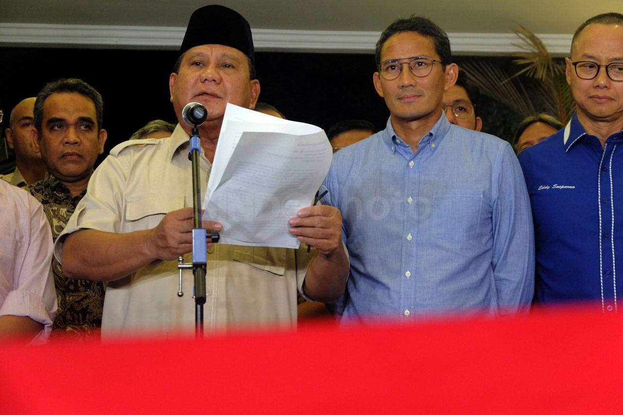 Prabowo-Sandi Hormati...