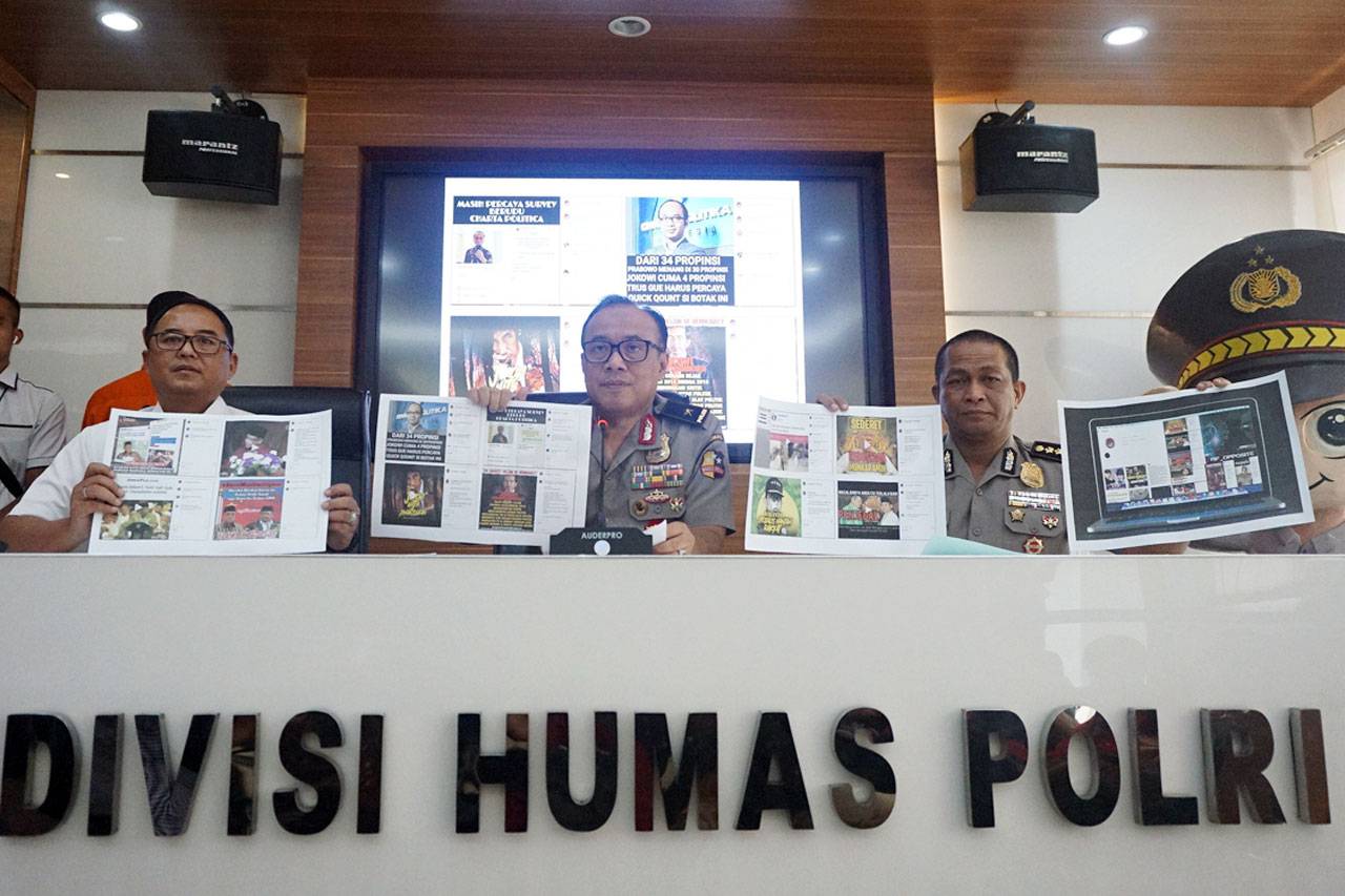 Mabes Polri Ungkap Penyebar...