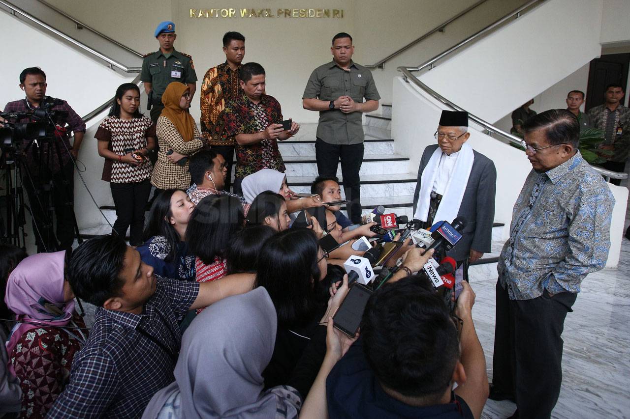 Maruf Amin Bertemu Wapres...