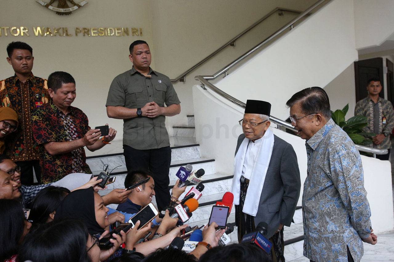 Maruf Amin Bertemu Wapres...
