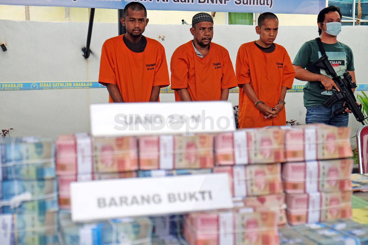 BNN dan Polda Sumut...