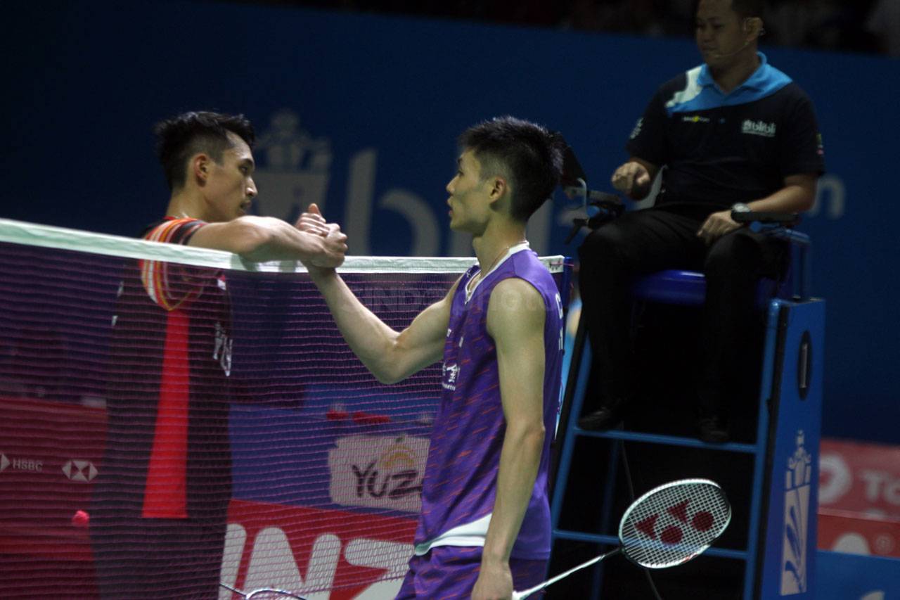 Jonatan Christie Terhenti...