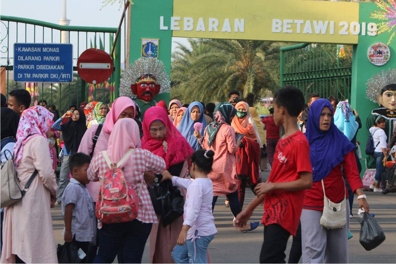 Kemeriahan Lebaran Betawi...