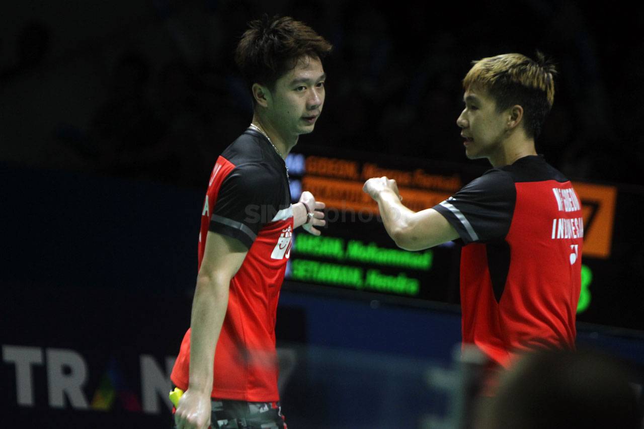 Kevin/Marcus Juara Ganda...
