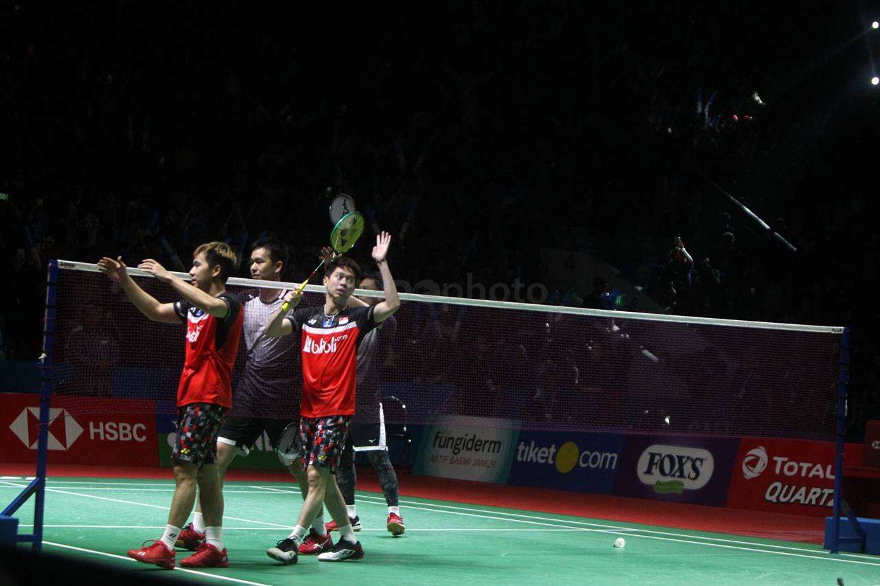 Kevin/Marcus Juara Ganda...