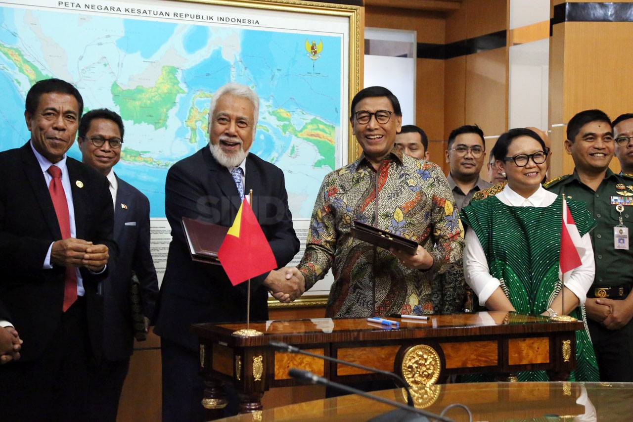 RI dan Timor Leste Tandatangani...