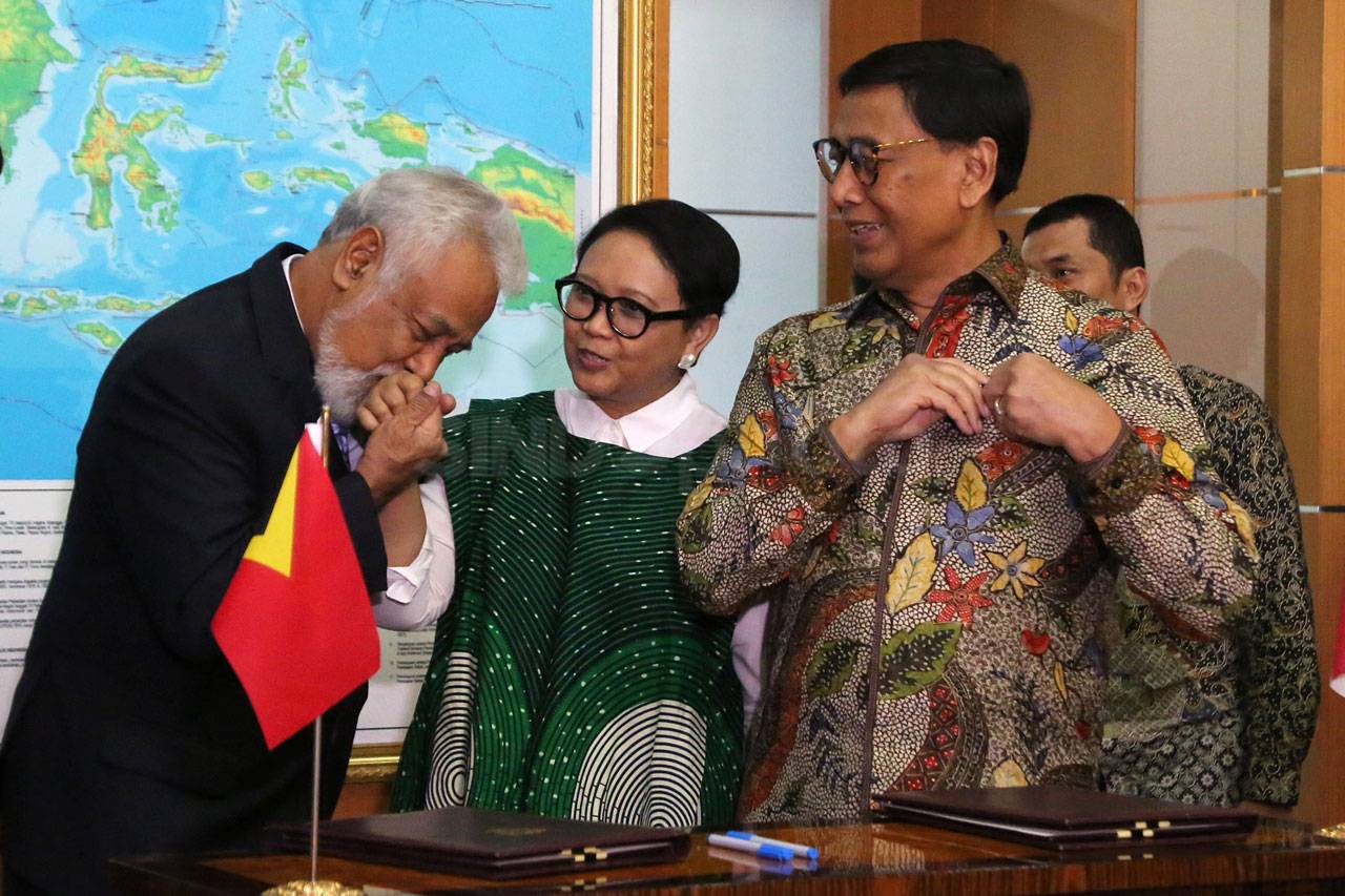RI dan Timor Leste Tandatangani...