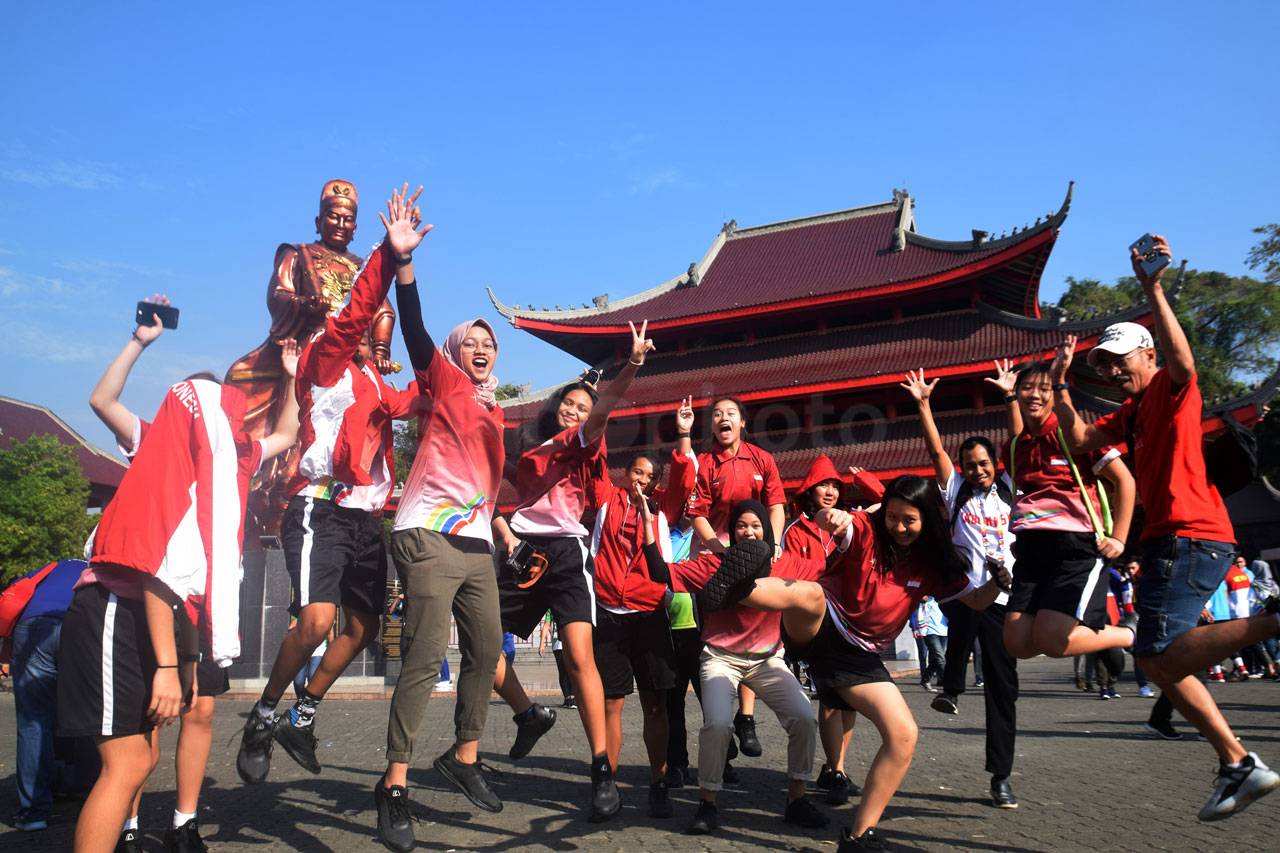 Atlet ASG XI Visit Culture...