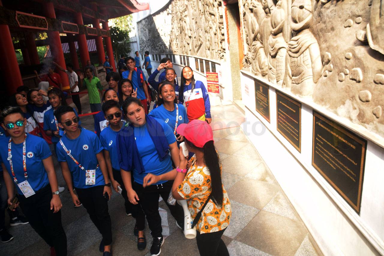 Atlet ASG XI Visit Culture...
