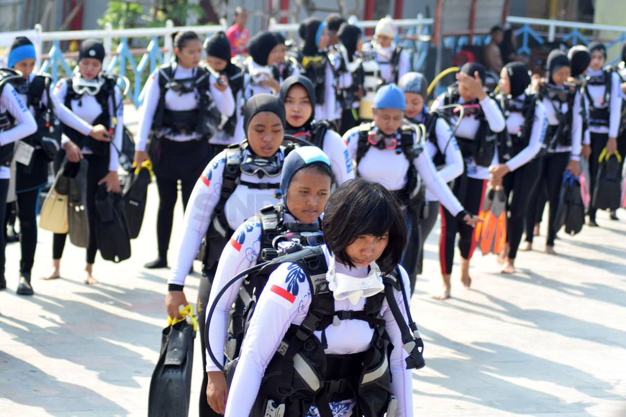 Persiapan Penyelam Polda...