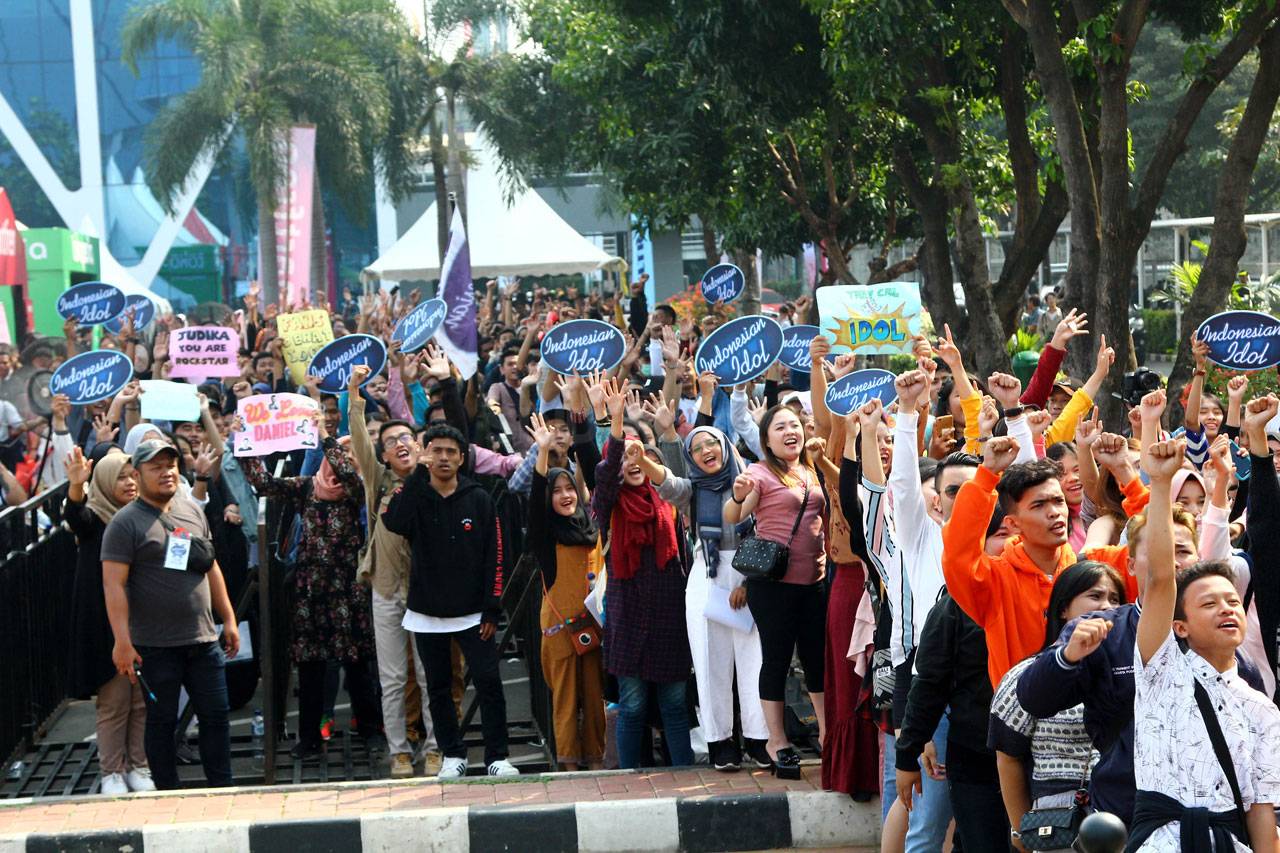 Audisi Indonesian Idol...