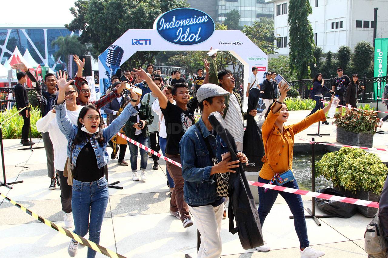 Audisi Indonesian Idol...