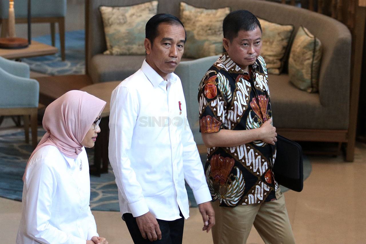 Presiden Jokowi Datangi...