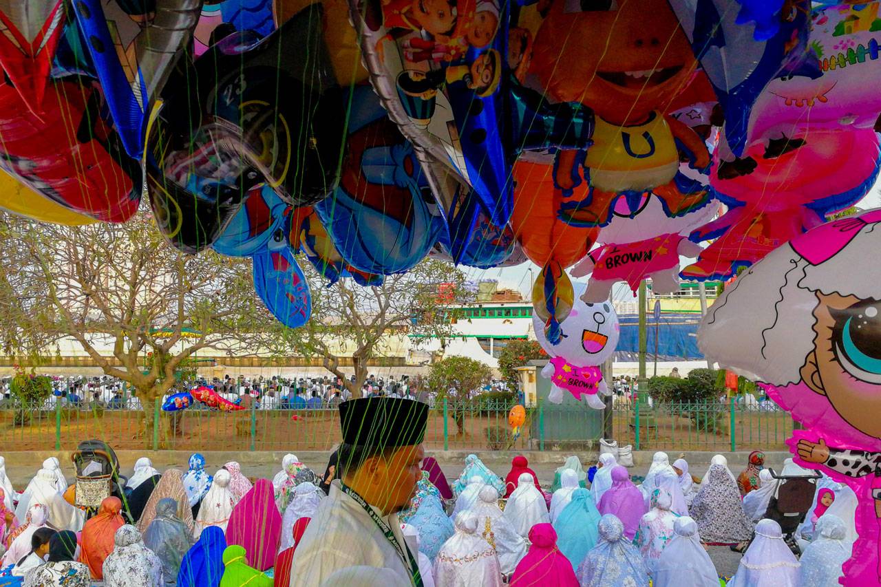 Suasana Salat Idul Adha...