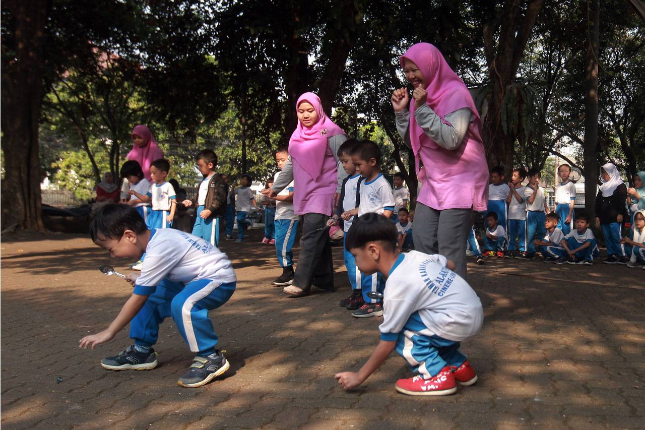Keseruan Siswa TK Al-Kautsar...
