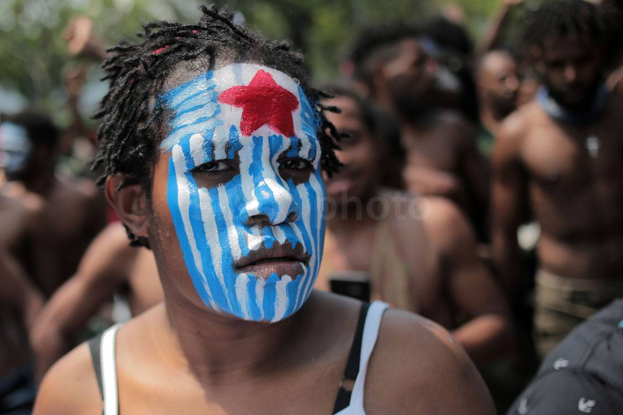 Mahasiswa Papua Gelar...