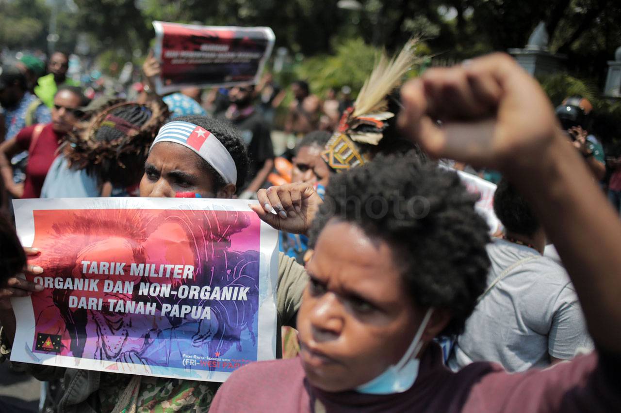 Mahasiswa Papua Gelar...