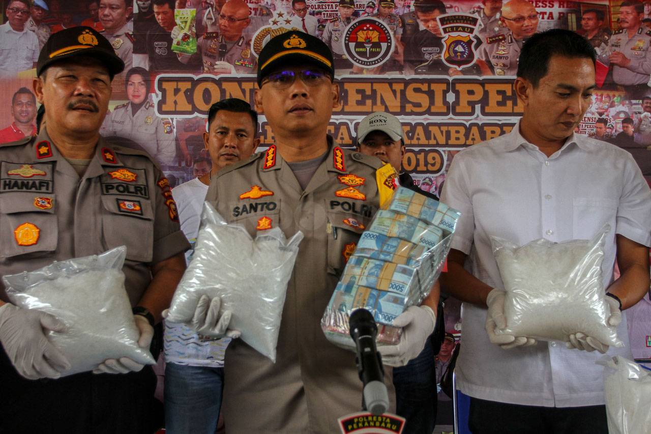 Polresta Pekanbaru Amankan...