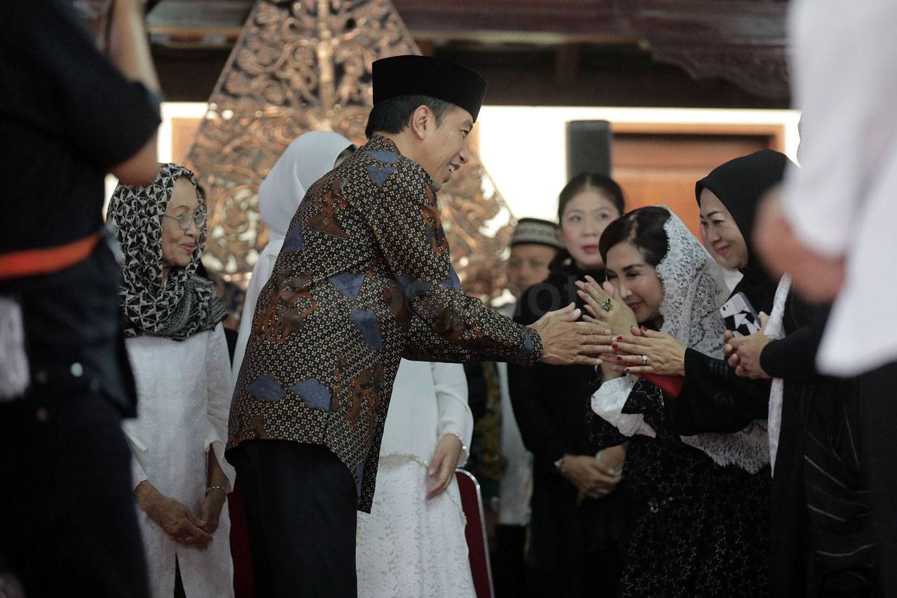 Presiden Jokowi Melayat...