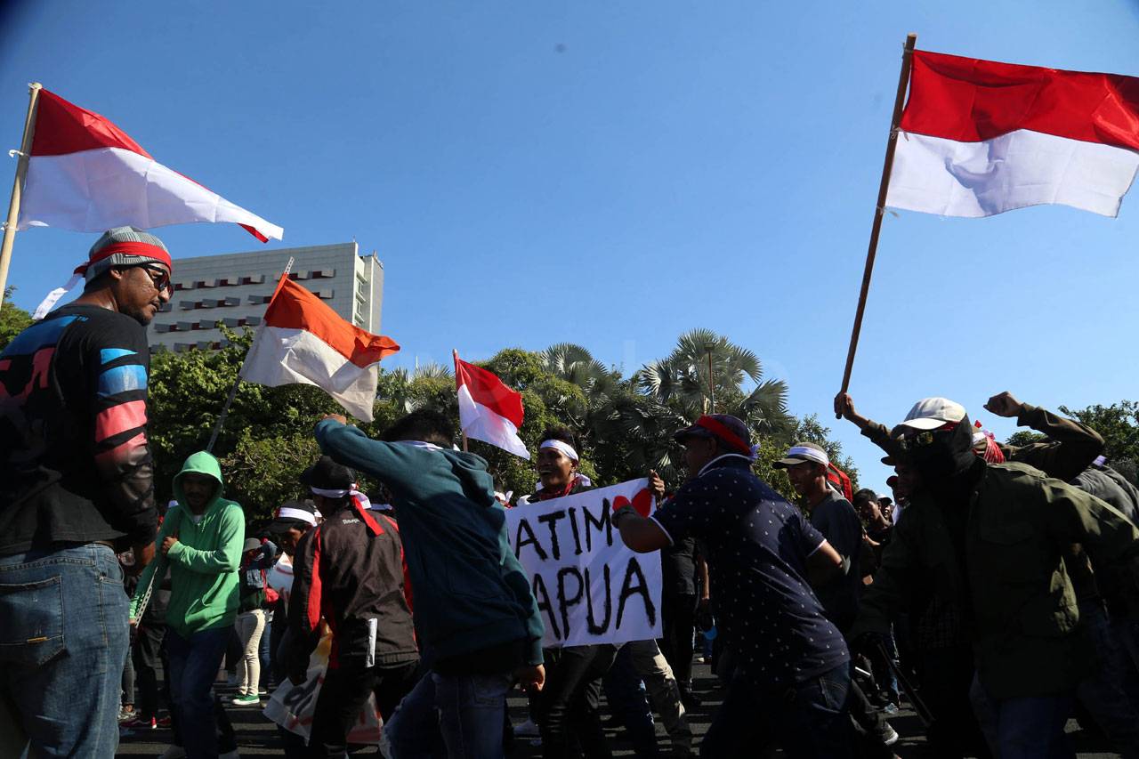 Aksi Damai Dukung Papua...