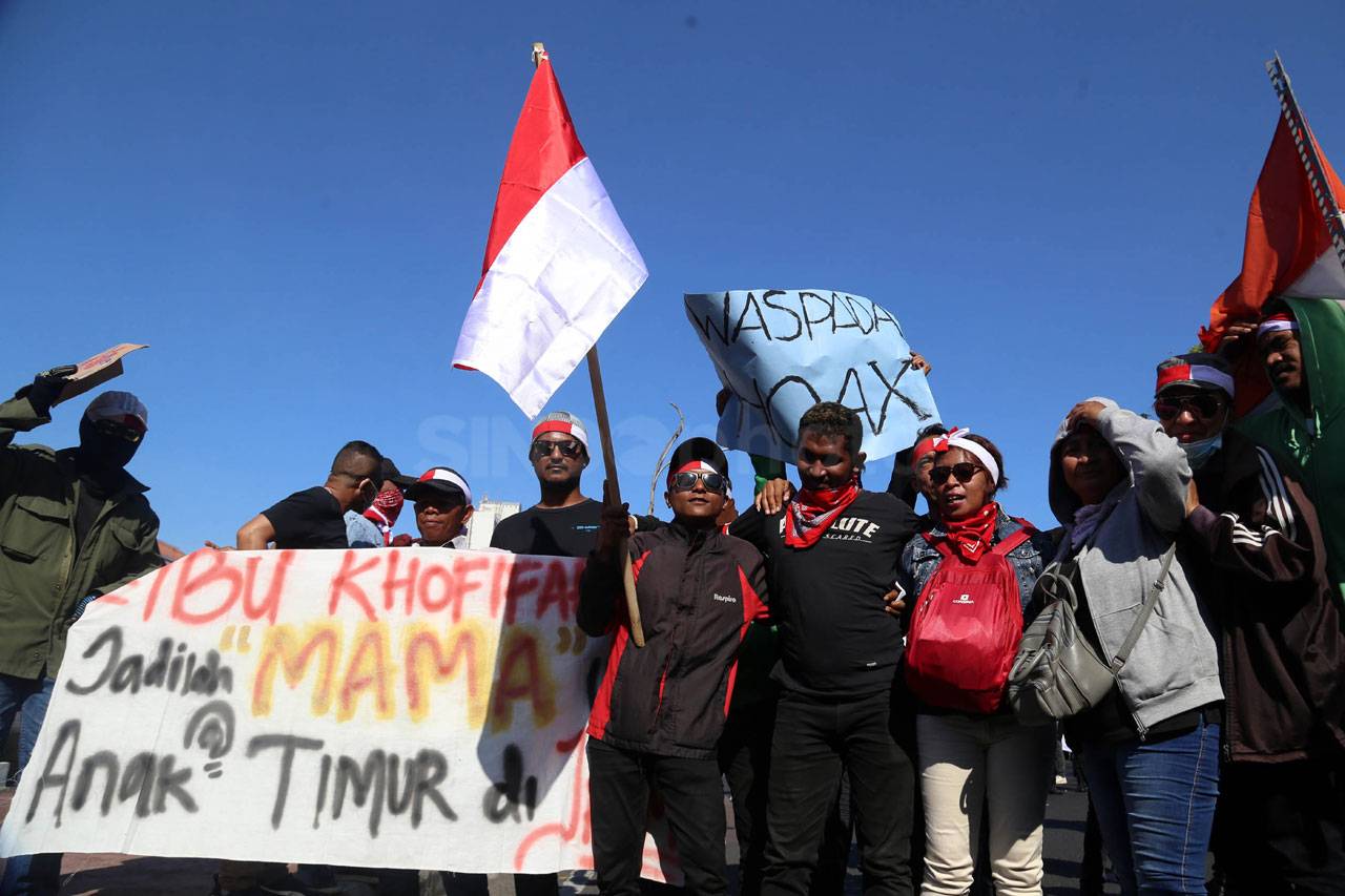 Aksi Damai Dukung Papua...