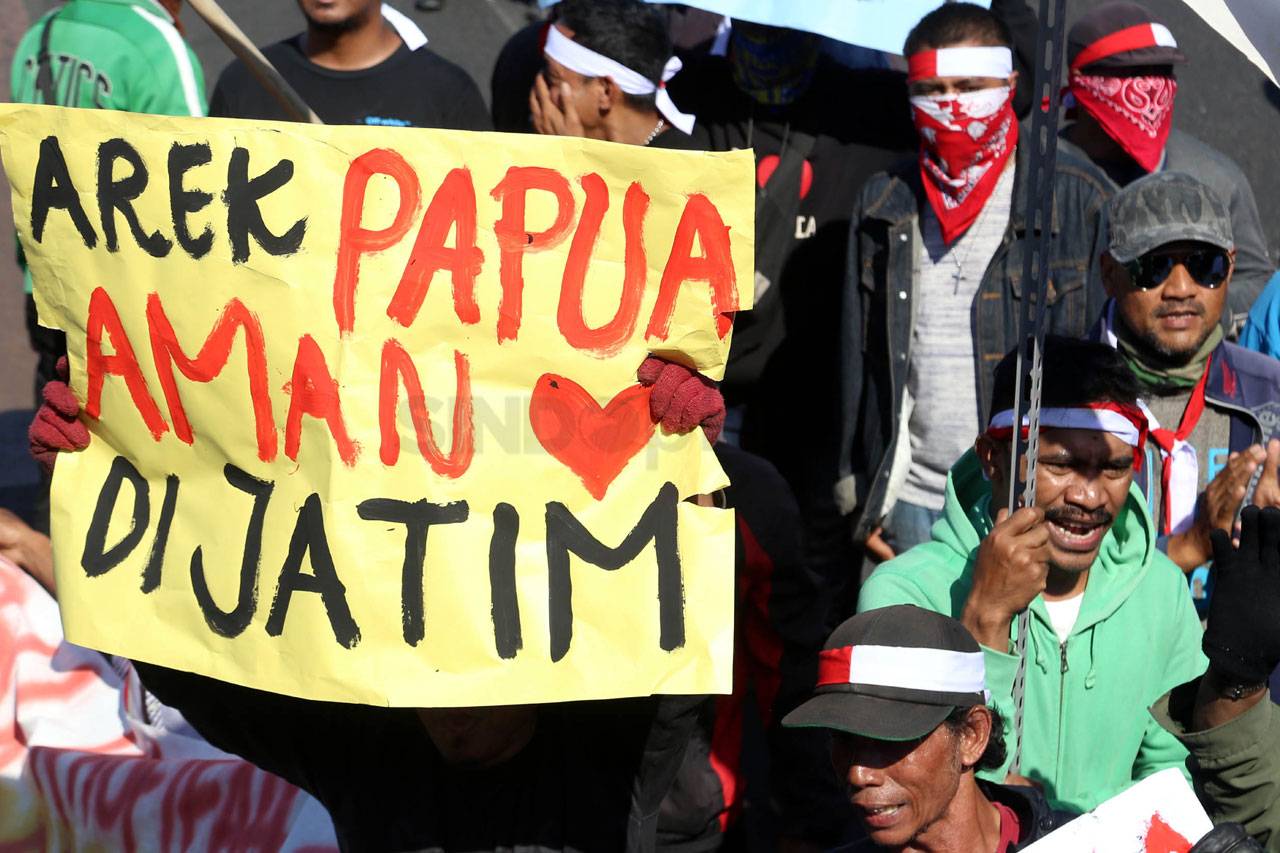 Aksi Damai Dukung Papua...