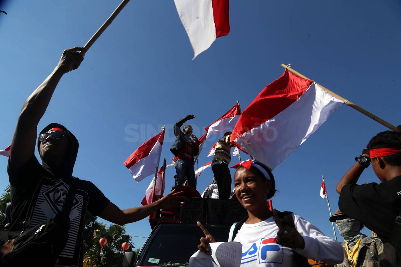 Aksi Damai Dukung Papua...