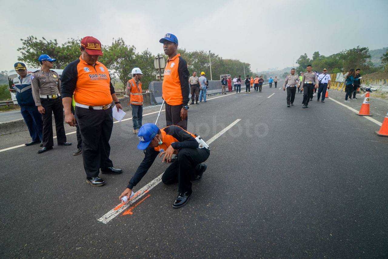Polisi Lakukan Olah...