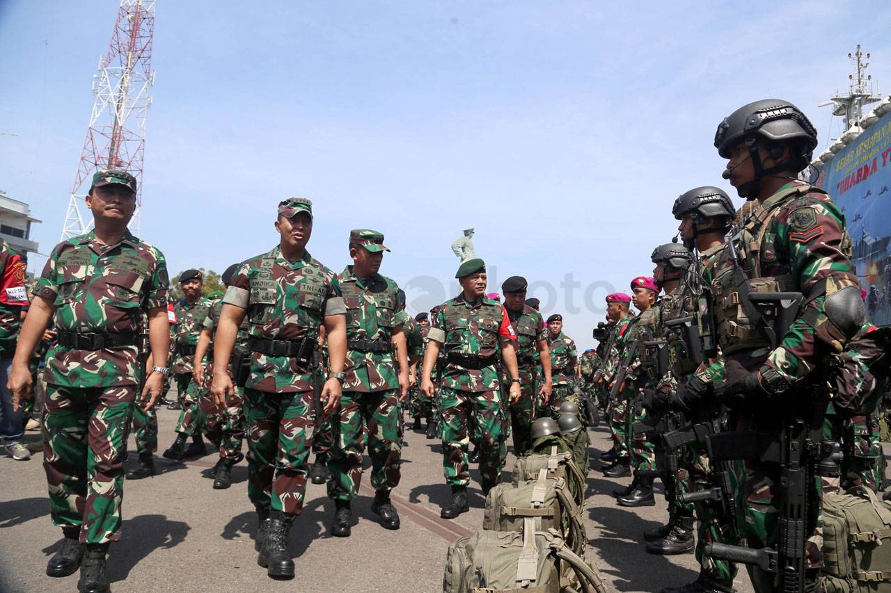 KSAD Pimpin Gelar Pasukan...
