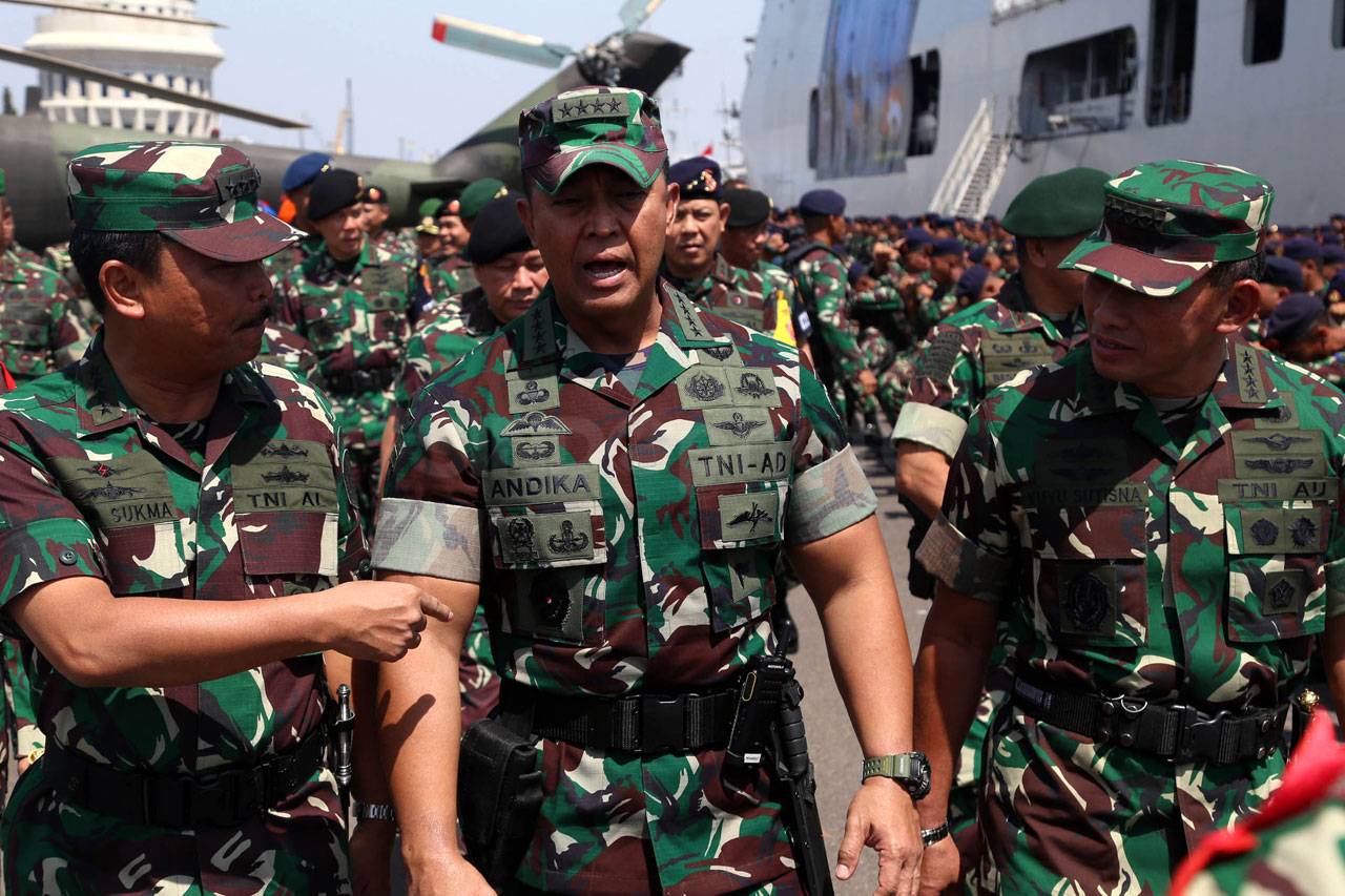 KSAD Pimpin Gelar Pasukan...