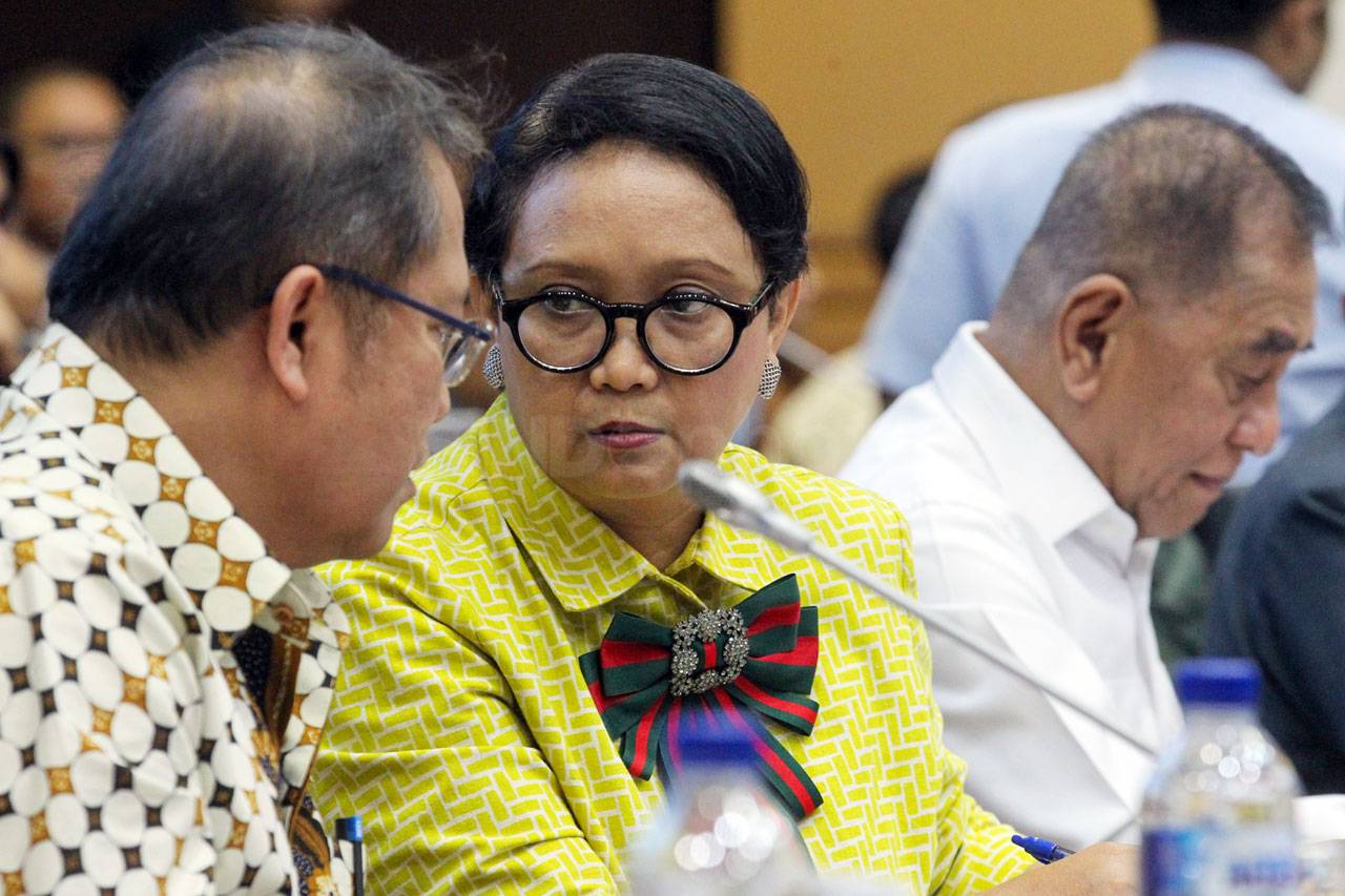 Menhan, Menlu dan Menkominfo...