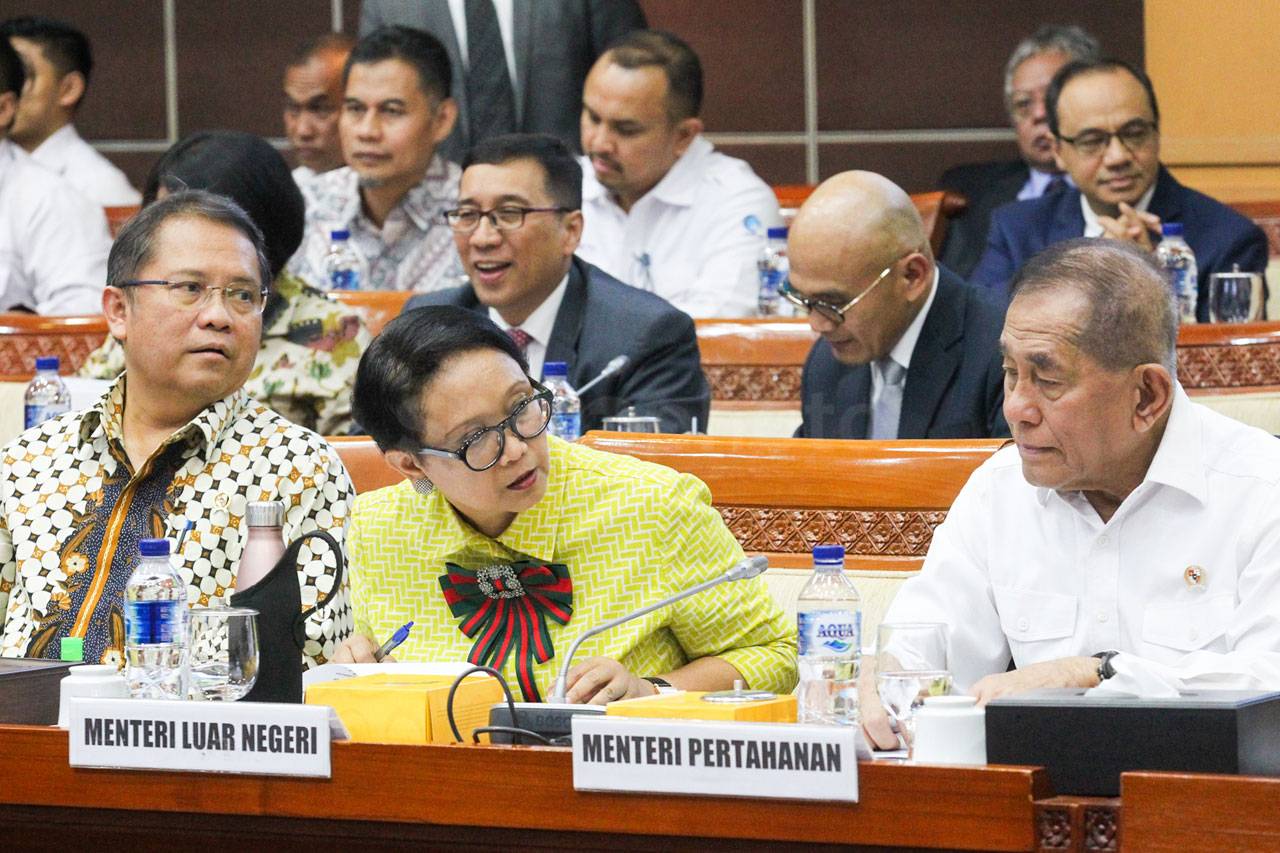 Menhan, Menlu dan Menkominfo...