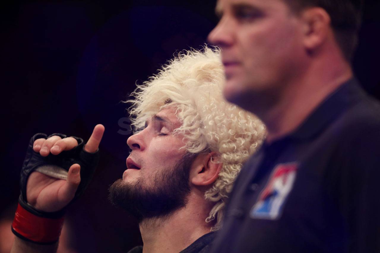 Khabib Nurmagomedov...
