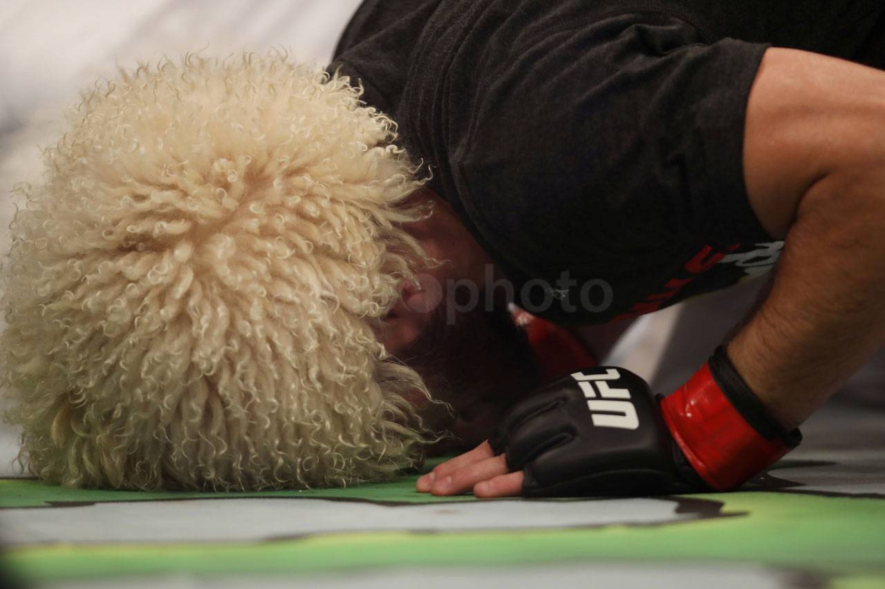 Khabib Nurmagomedov...