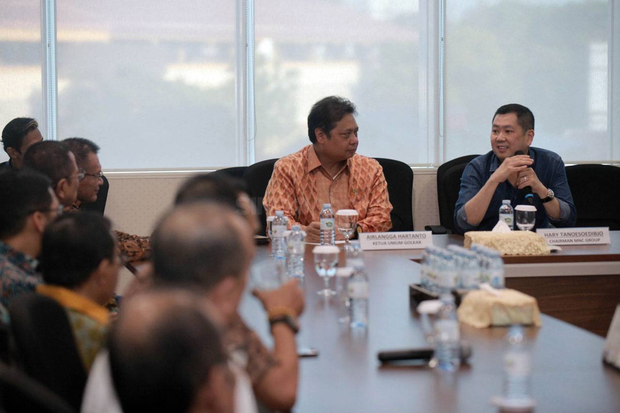 Kunjungi MNC, Ketum...