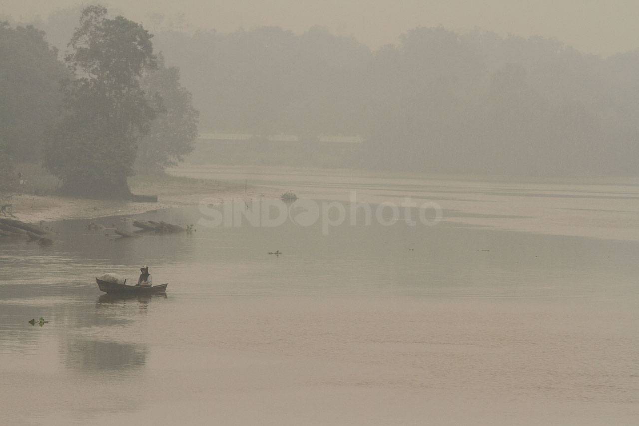 Kabut Asap di Pekanbaru...