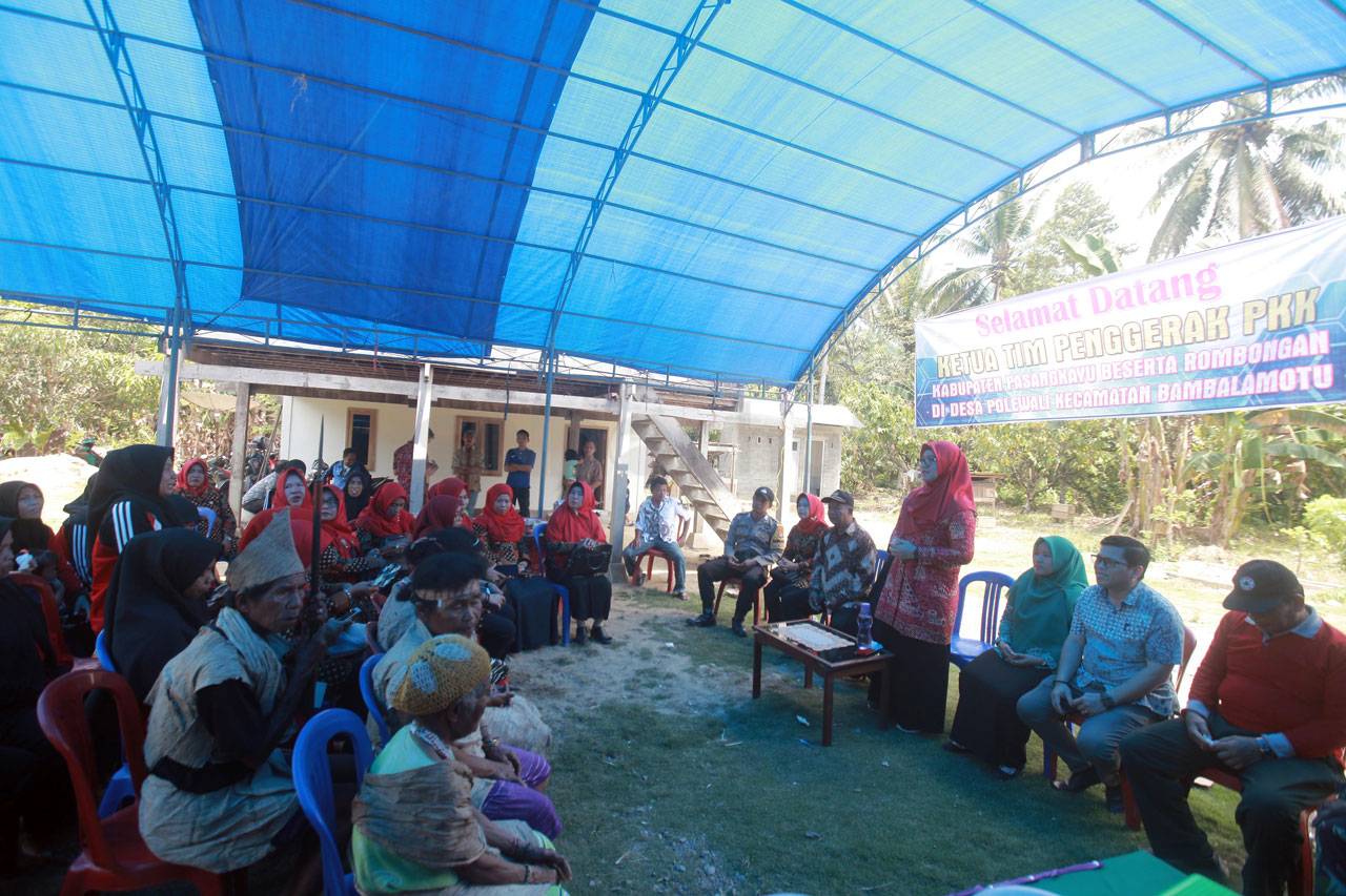 Ketua PKK Pasangkayu...