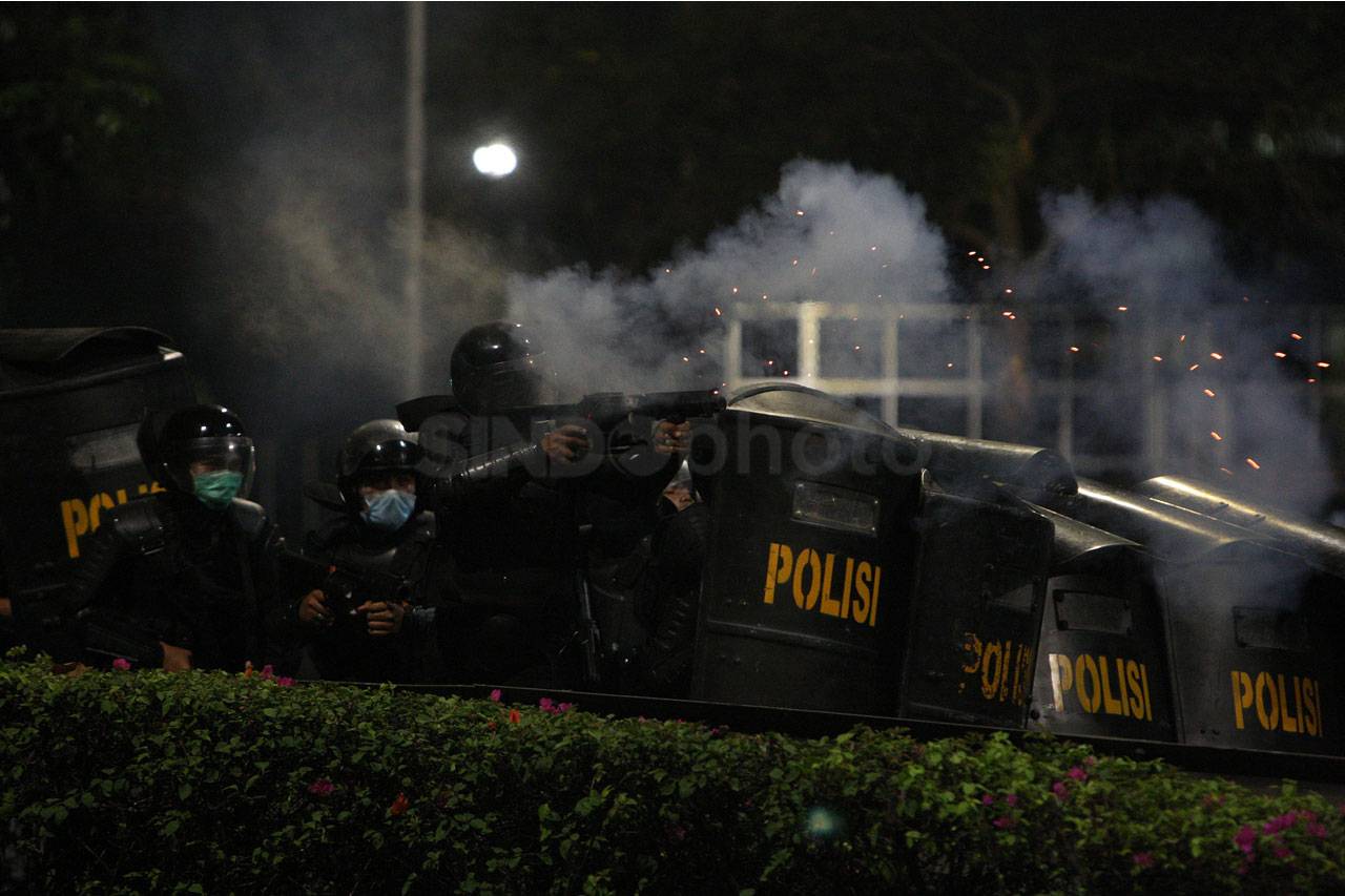 Demo Pelajar di DPR...