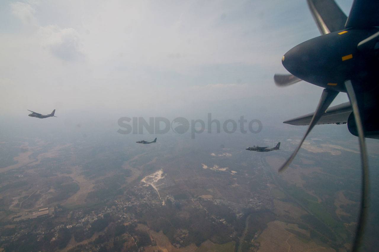 4 Pesawat CN 295 TNI...