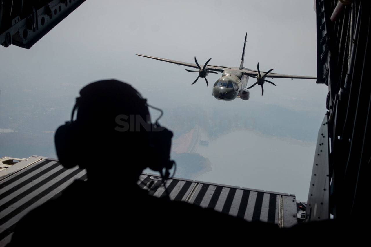 4 Pesawat CN 295 TNI...