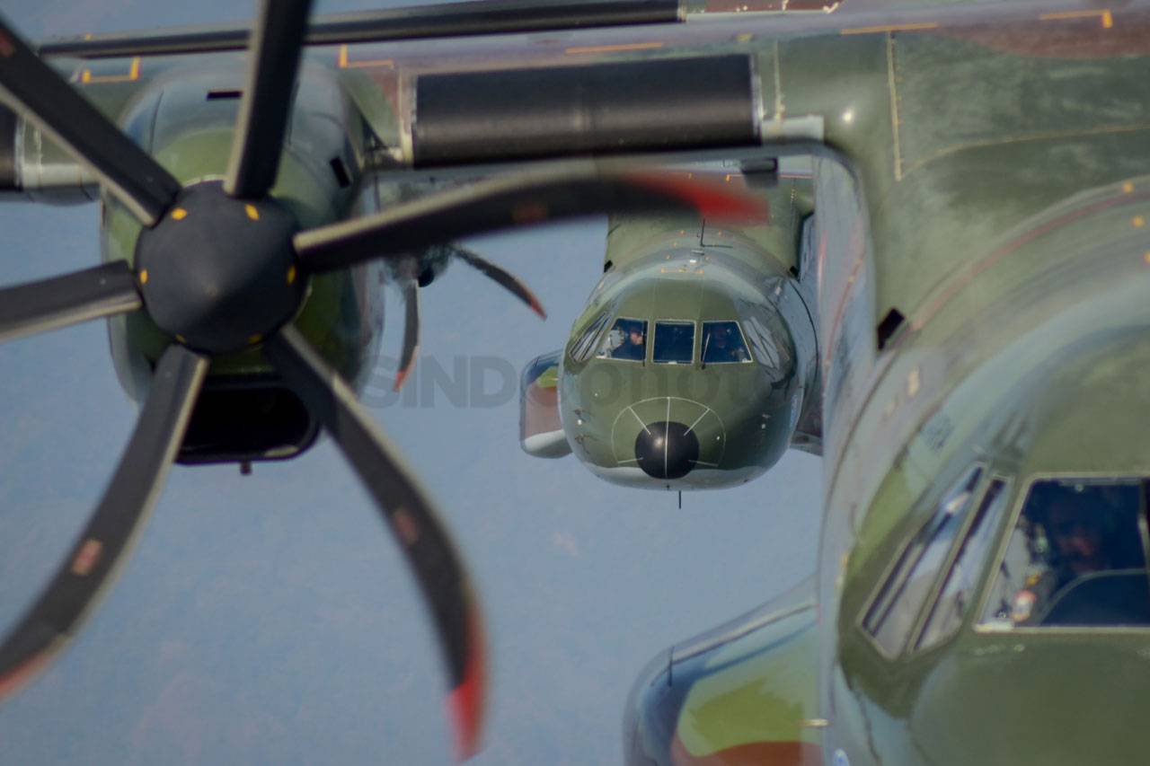 4 Pesawat CN 295 TNI...